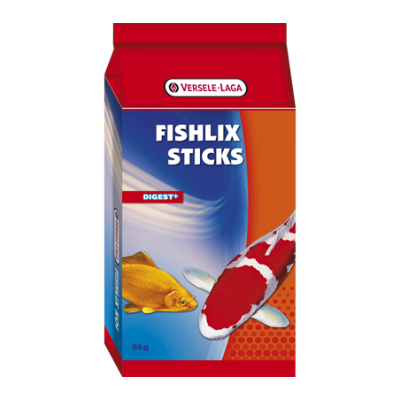 Fishlix Sticks Multi Color 5kg, Sack, PondSticks, Teichfischfutter, Goldfischfutter