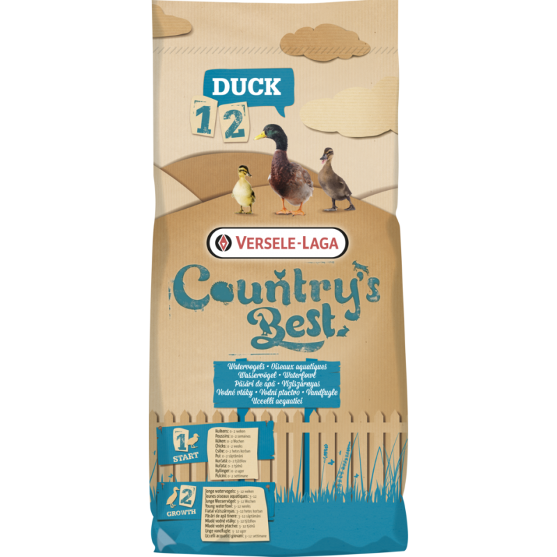 COUNTRY´S BEST Wassergeflügel Duck 1 Crumble 20kg Sack