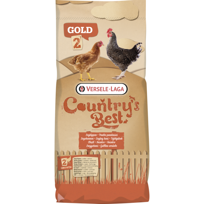 COUNTRY´S BEST Hühner Gold 2 Pellet 20kg Sack