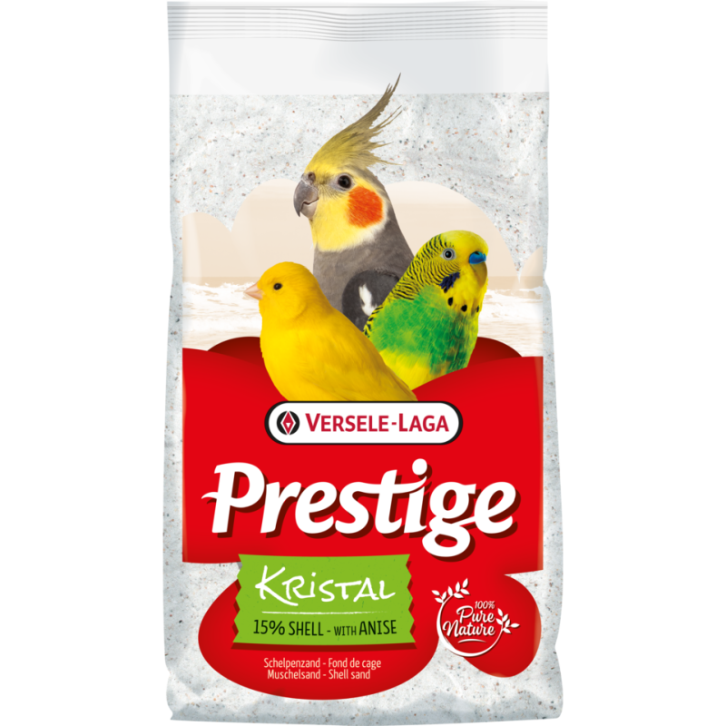 PRESTIGE Muschelsand Kristal 25kg Sack