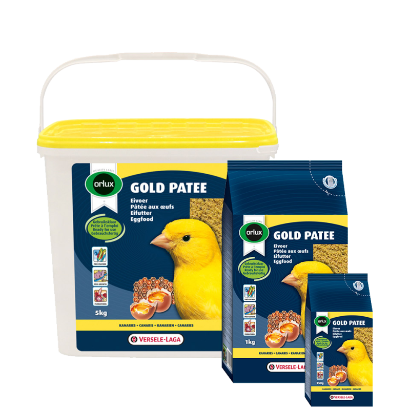 ORLUX Gold Patee Kanarien gelb 5kg Eimer