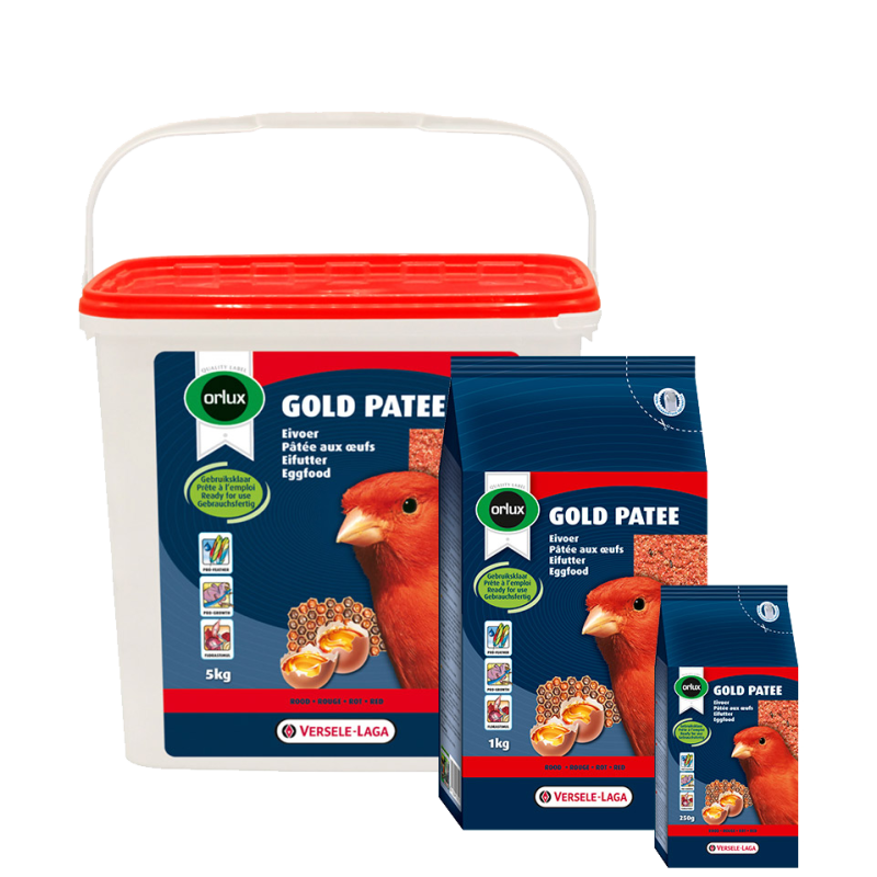 ORLUX Gold Patee Kanarien rot 5kg Eimer