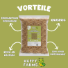 HAPPY FARMS Soldatenfliegenlarven 1kg Beutel