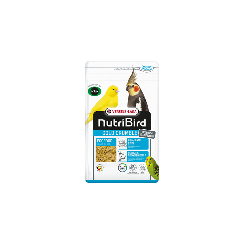 Nutri Bird Gold Crumble Ziervögel 10kg Sack