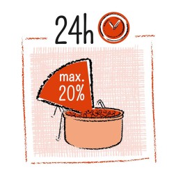 PUUR Sticks Papagei Papaya 2Stk 140g Packung