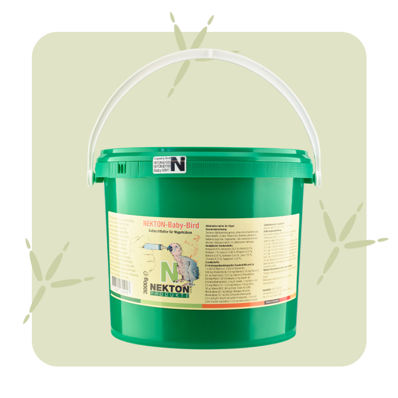 copy of NEKTON Baby Bird Handaufzuchtfutter 6000g Eimer