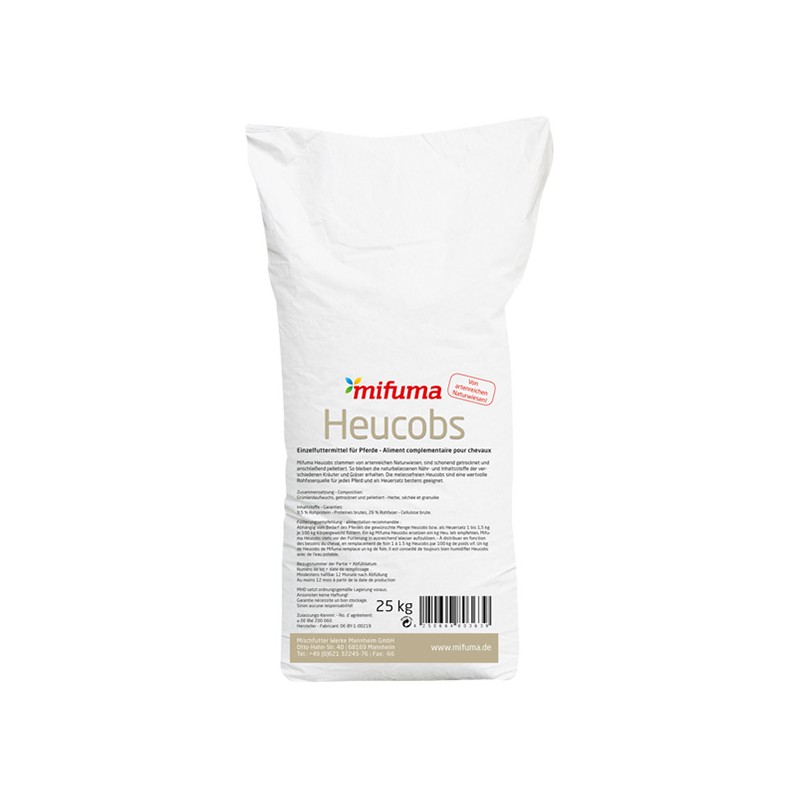 MIFUMA Pferd Heucobs 25kg Sack