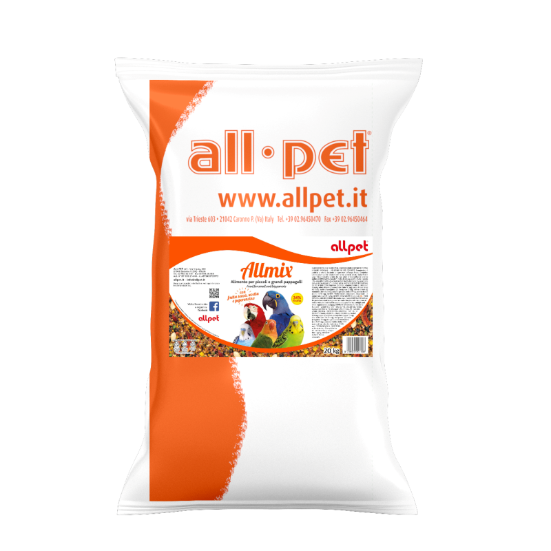 copy of ALLPET Allmix Weichfutter Papagei 20kg Sack