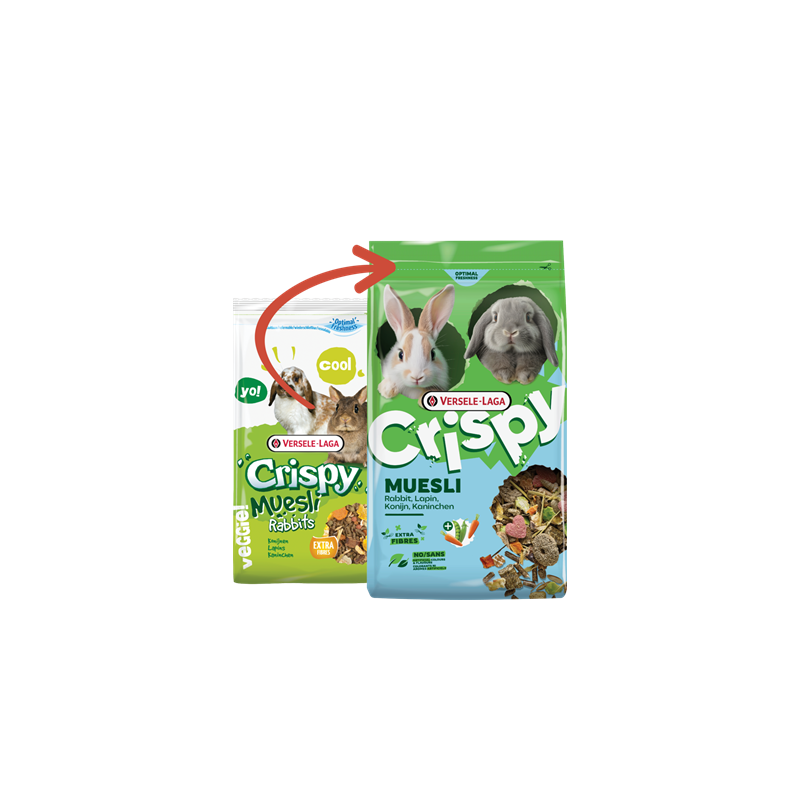 CRISPY Muesli Rabbits 20kg Sack
