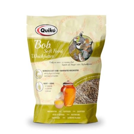 QUIKO Bob Weichfutter Zierfasane - Zierwachteln 1kg Beutel