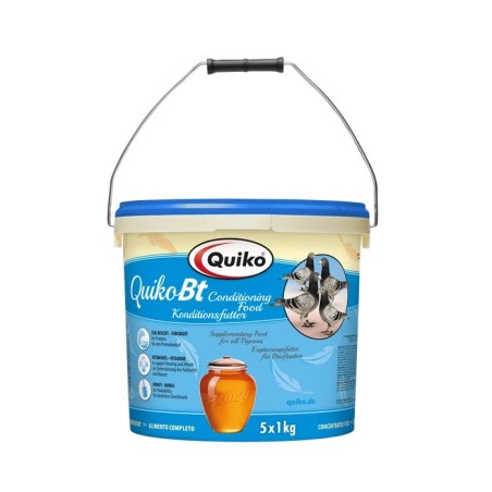 QUIKO BT Reise- und Konditionsfutter für Brief- und Ziertauben 5kg Eimer