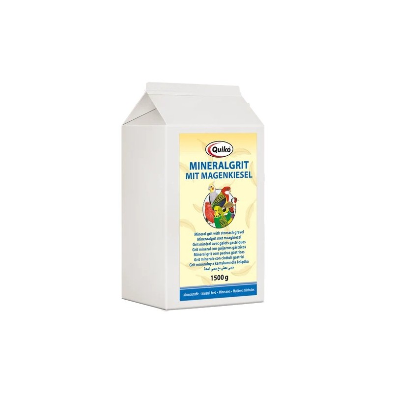 QUIKO Mineralgrit mit Magenkiesel 1500g TetraPack