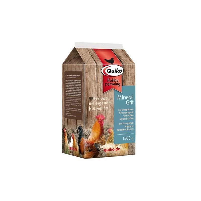 kopija od QUIKO Mineralgrit mit Magenkiesel 1500g TetraPack