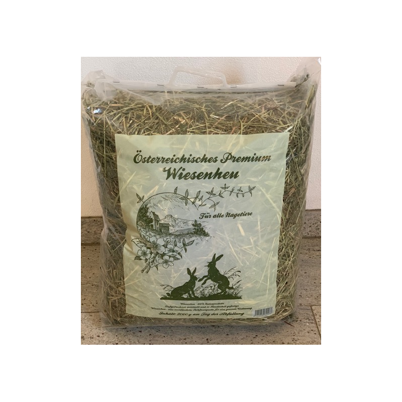 Österreichisches Wiesenheu 2000g Beutel