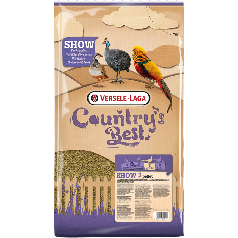 COUNTRY´S BEST Show 3 Pellet 5kg Beutel