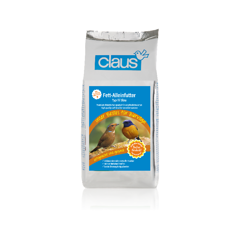CLAUS Fett-Alleinfutter IV blau 500g Beutel